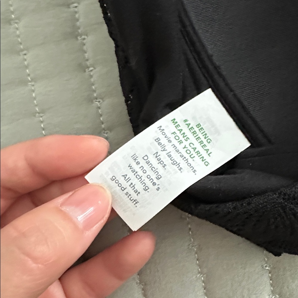 Aerie Real Sunnie Wireless Lace Racerback Bralette - Picture 4 of 4
